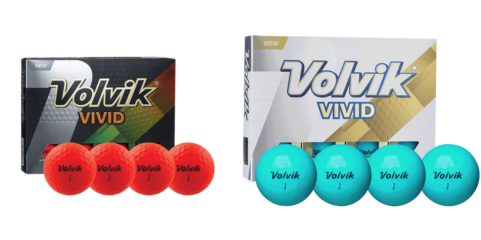 The introduction of Volvik Vivid Golf Ball