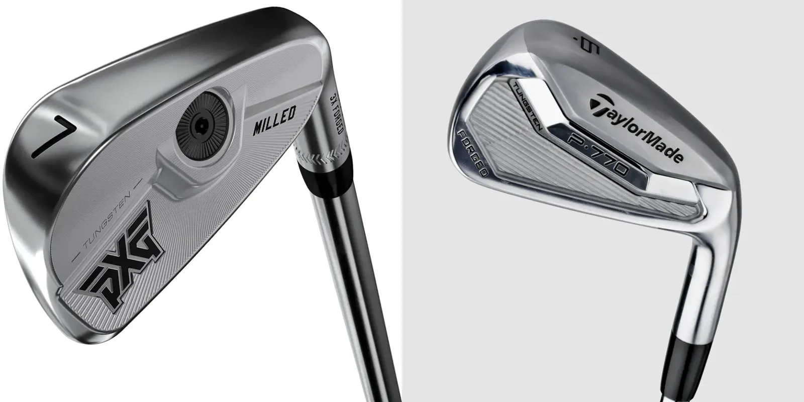 Pxg 0317 T Irons Vs Taylormade P770 Irons: looks